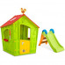 KETER BOOGIE Toboggan pour enfants, vert/turquoise 17609650