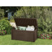 KETER BORNEO 416L Coffre de rangement 129,5 x 70 x 62,5 cm, marron 17197731