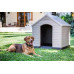 KETER DOG HOUSE Niche pour chien, 95 x 99 x 99 cm, gris 17360369