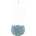 KETER COZIES S Pot de fleur suspendu, 28 x 28 x 18 cm, bleu 17201493