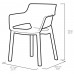KETER ELISA Chaise de jardin, 57,7 x 62,5 x 79 cm, cappuccino 17209499