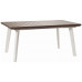 KETER HARMONY Table a rallonge, 162 x 100 x 74 cm, blanc/cappuccino 17202278