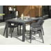 KETER JULIE Table de jardin, 147 x 90 x 74,5 cm, cappuccino 17209495