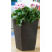 KETER RATTAN PLANTER M 55,4L Pot moyen, 38,5 x 57 cm, anthracite 17192301