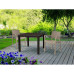 KETER MELODY QUARTED Table de jardin, 95 x 95 x 75 cm, marron 17197992