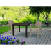KETER MELODY QUARTED Table de jardin, 95 x 95 x 75 cm, marron 17197992