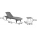KETER PACIFIC Ensemble cappuccino 2x chaise longue + 1x table basse 17201591