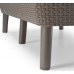 KETER SALEMO 2 Canapé, 133 x 67 x 76 cm, cappuccino/beige 17209038