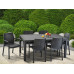 KETER MELODY Table de jardin, 160,5 x 94,5 x 74,5 cm, cappuccino 17190205