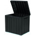 KETER URBAN BOX 113L Coffre de rangement 59,6 x 46 x 53 cm, graphite 17208013