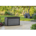 KETER CORTINA 380L Coffre de jardin 122,9 x 62,1 x 70,6 cm, gris 17212402