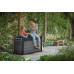 KETER CORTINA 380L Coffre de jardin 122,9 x 62,1 x 70,6 cm, gris 17212402