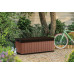 KETER DARWIN 380L Coffre de rangement 142,5 x 65,3 x 54,5 cm, marron 17211691