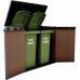 KETER DARWIN 1150L Coffre de jardin, 141 x 82 x 120 cm, marron 17213243