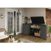 KETER DARWIN 1150L Coffre de jardin, 141 x 82 x 120 cm, gris 17213243