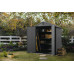 KETER DARWIN 6 x 4 Abri de jardin, 190 x 121 x 221 cm, gris 17210351