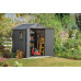 KETER DARWIN 6 x 6 Abri de jardin, 190 x 182 x 221 cm, gris 17210353