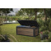 KETER DECO 630L Coffre de jardin, 155 x72 x 69,5 cm, walnut 17213823