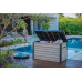 KETER DECO 870L Coffre de jardin, 147 x 83 x 86 cm, gris 17213847
