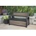 KETER DECO GARDEN BENCH 227L Banc de rangement, 133 x 61 x 89 cm, ashwood 17213853