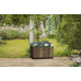 KETER DECO RECTANGLE Pot de fleurs, 45,5 x 76 x 45,5 cm, walnut 17213624