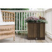 KETER DECO SQUARE Pot de fleurs, 45,5 x 45,5 x 45,5 cm, walnut 17213622