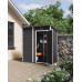 KETER ESSENTIAL 6 x 4 Abri de jardin, 184 x 112 x 195 cm, gris foncé 17214016