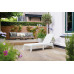 KETER FORMENTERA Chaise longue, 187,5 x 58 x 29 cm, blanc 17213632