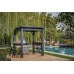 KETER GRILL GAZEBO Abri de barbecue, 247 x 200 x 238 cm, graphite 17213898