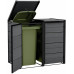KETER HIDE AWAY 2x240L Armoire pour poubelles, 138,1 x 84,3 x 121,2 cm, gris 17213790