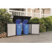 KETER PREMIER JUMBO Coffre de jardin, 190,5 x 109,3 x 132,5 cm, gris 17212384