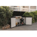 KETER PREMIER JUMBO Coffre de jardin, 190,5 x 109,3 x 132,5 cm, gris 17212384