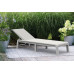 KETER MALLORCA Chaise longue, 187,5 x 58 x 29 cm, blanc 17213627
