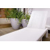KETER MALLORCA Chaise longue, 187,5 x 58 x 29 cm, blanc 17213627