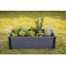 KETER MAPLE TROUGH Bac de plantation surélevé, 106 x 50 x 32 cm, gris 17209666