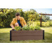 KETER MAPLE TROUGH Bac de plantation surélevé, 106 x 50 x 32 cm, marron 17209666