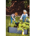 KETER MAPLE SQUARE Bac de plantation surélevé, 106 x 106 x 32 cm, gris 17209665