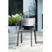 KETER METALINE Fauteuil en plastique, 60 x 53 x 81 cm, imitation métal bronze 17209787