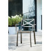 KETER METALIX Fauteuil en plastique, 60 x 53 x 81 cm, imitation métal bronze 17209788