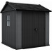 KETER NEWTON PLUS WIDE 7 x 7,5 Abri de jardin, 230 x 224 x 246 cm, gris 17212878