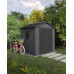 KETER NEWTON PLUS WIDE 7 x 7,5 Abri de jardin, 230 x 224 x 246 cm, gris 17212878