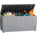 KETER NOVEL 340L Coffre de rangement 124 x 55 x 62,5 cm, gris/noir 17197948