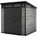 KETER PENT SIGNATURE 7 x 7 Abri de jardin, 216 x 218 x 226 cm, gris 17214176