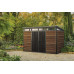 KETER PENT SIGNATURE HORIZONTAL 11 x 7 Abri de jardin, 342 x 218 x 226 cm, walnut 17213181