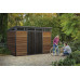 KETER PENT SIGNATURE HORIZONTAL 11 x 7 Abri de jardin, 342 x 218 x 226 cm, walnut 17213181