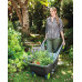 KETER REALBARROW 100L Chariot de jardin, gris/vert 17186746 KETER REALBARROW 100L Chariot de jardin, gris/vert 17186746