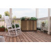 KETER DECO RECTANGLE TALL Pot de fleurs, 45,5 x 76 x 55 cm, walnut 17213625