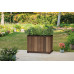 KETER DECO RECTANGLE TALL Pot de fleurs, 45,5 x 76 x 55 cm, walnut 17213625