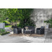 KETER ROSALIE Ensemble de jardin, graphite/gris 17210753