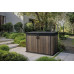 KETER SIGNATURE 2020L Coffre de jardin, 190 x 109 x 132,5 cm, walnut 17213179